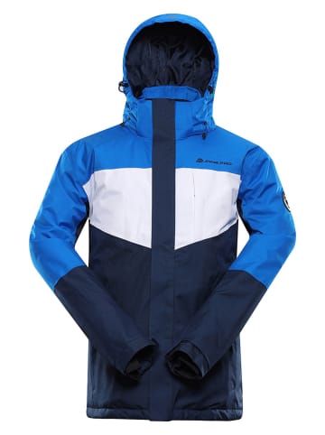 Alpine Pro Ski-/snowboardjas "Sardar" donkerblauw/blauw