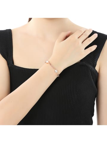 Park Avenue Rosévergulde armband met Swarovski-kristallen