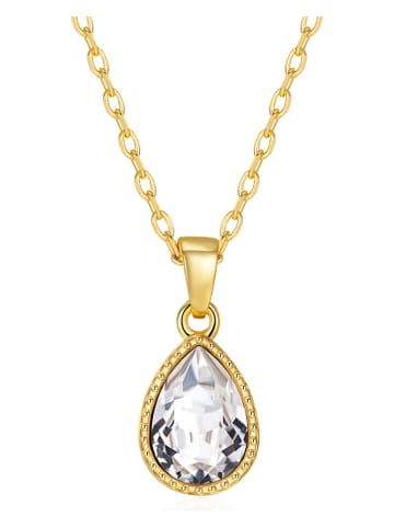 Park Avenue Vergold. Halskette mit Swarovski Kristall - (L)40 cm