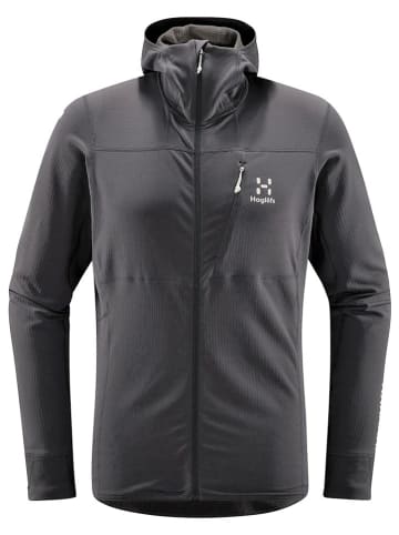 Haglöfs Fleece vest "L.I.M Mid Comp" antraciet