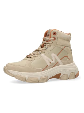 Mexx Leren sneakers "Kim" beige
