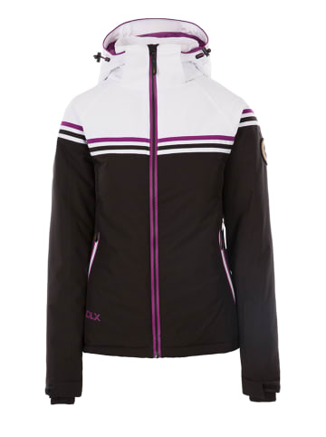 Trespass Ski-/ Snowboardjacke "Sharla" in Schwarz/ Weiß
