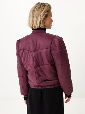 Mexx Doorgestikte jas bordeaux