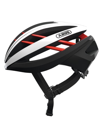 ABUS Fietshelm "Aventor" wit/rood