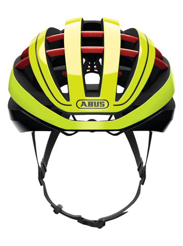 ABUS Kask rowerowy "Aventor" w kolorze jaskrawożółtym