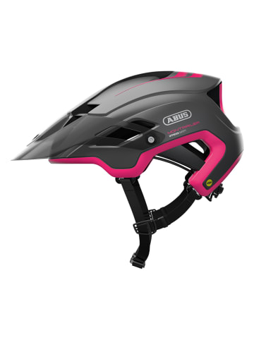 ABUS Kask rowerowy "Montrailer MIPS" w kolorze antracytowo-różowym