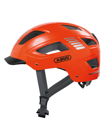 ABUS Kask rowerowy "Hyban 2.0" w kolorze pomarańczowym