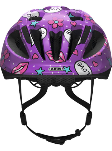 ABUS Kask rowerowy Bell "Smooty 2.0" w kolorze fioletowym ze wzorem