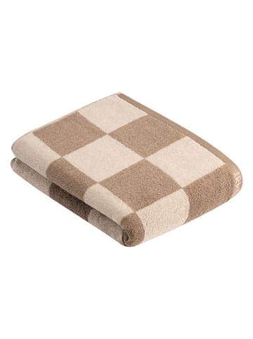 ESPRIT Ręcznik prysznicowy "Cube" w kolorze beżowym