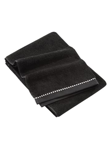ESPRIT Handdoek "Box Solid" zwart