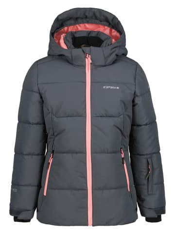 Icepeak Kurtka narciarska "Loris" w kolorze antracytowym