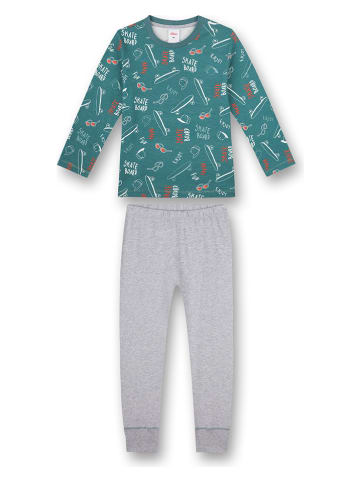 S.Oliver Pyjama groen/turquoise