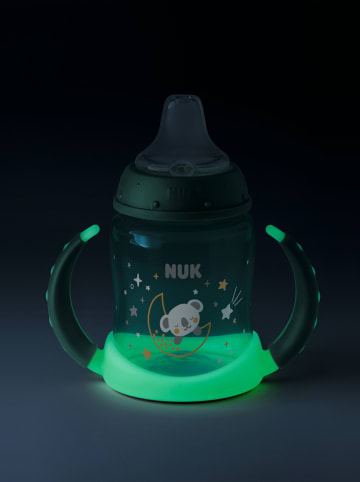 NUK 2er-Set: Trinklernflaschen "First Choice - Glow" in Grün - je 150 ml