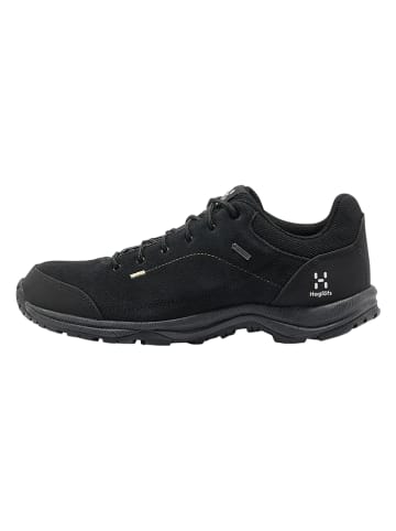Haglöfs Skórzane buty trekkingowe "Krusa Q" w kolorze czarnym