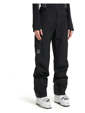 Haglöfs Spodnie narciarskie "Alpine GTX Q" w kolorze czarnym