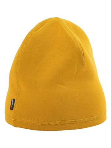 Haglöfs Czapka beanie "Betula" w kolorze musztardowym