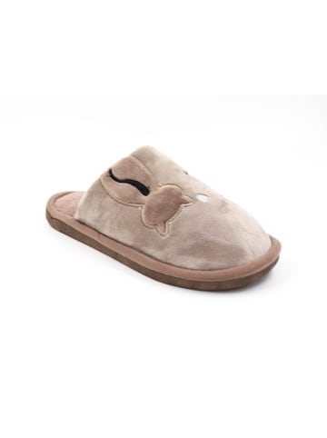 Confly Pantoffels taupe
