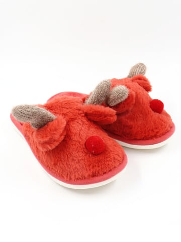Confly Pantoffels rood