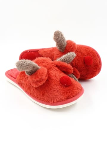 Confly Hausschuhe in Rot
