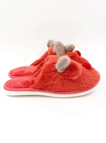 Confly Pantoffels rood