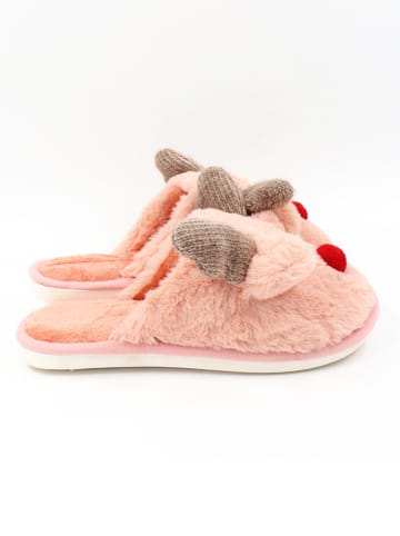 Confly Pantoffels lichtroze