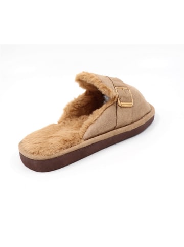 Confly Hausschuhe in Camel