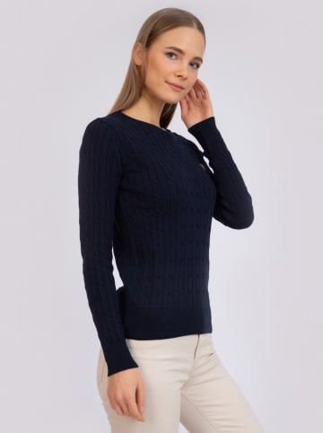 SIR RAYMOND TAILOR Pullover "Athena" in Dunkelblau