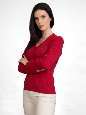 SIR RAYMOND TAILOR Pullover "Jena" in Rot