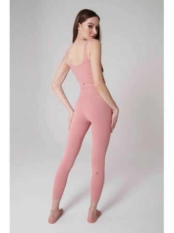 Onamaste Trainingsleggings "Mantra" in Altrosa
