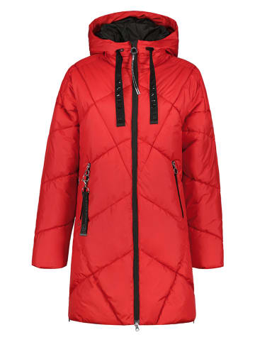 LUHTA Płaszcz zimowy "Antby" w kolorze czerwonym