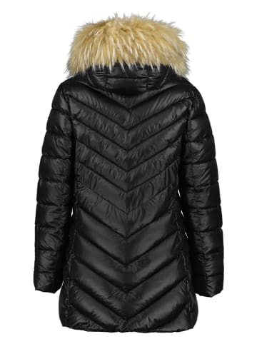 LUHTA Płaszcz zimowy "Haukivuori" w kolorze czarnym