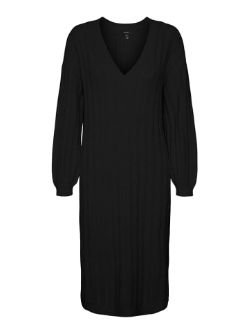 Vero Moda Sukienka dzianinowa "Doffy" w kolorze czarnym