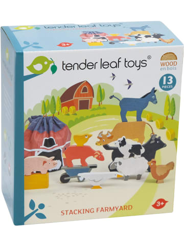 Tender Leaf Toys Stapelspiel "Bauernhof" - ab 3 Jahren