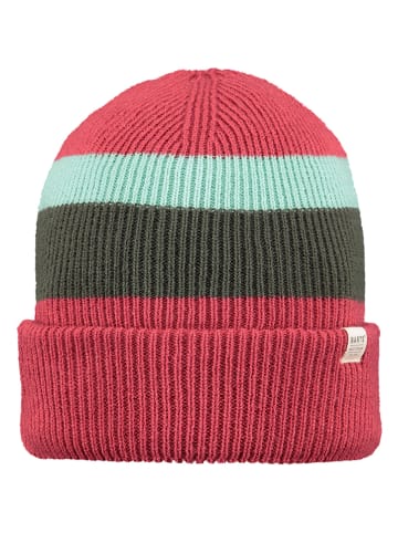 Barts Beanie "Cowie" in Rot/ Bunt