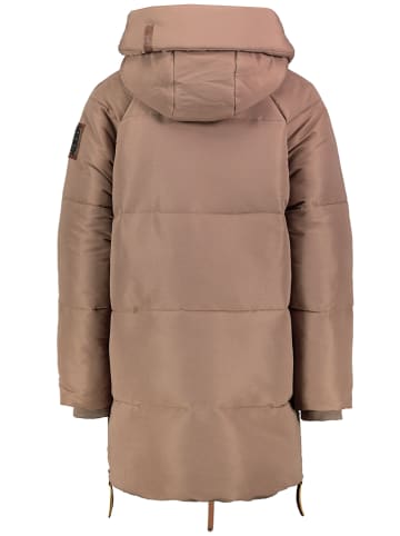 Sublevel Wintermantel in Camel