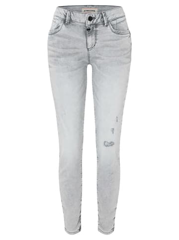 Timezone Spijkerbroek - skinny fit - lichtgrijs