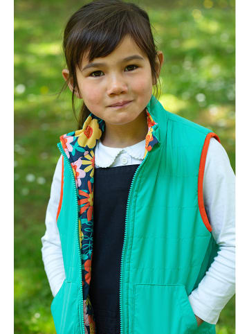 Frugi Wende-Weste in Türkis