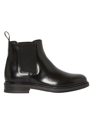 Marc O'Polo Shoes Skórzane sztyblety w kolorze czarnym