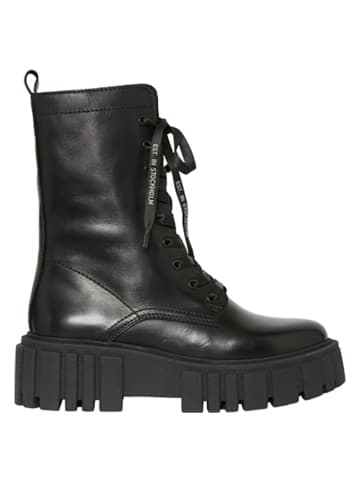 Marc O'Polo Shoes Leren boots zwart