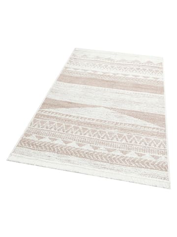 ABERTO DESIGN Katoenen tapijt beige - (L)150 x (B)80 cm
