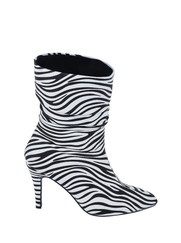 Lizza Shoes Enkellaarzen zwart/wit