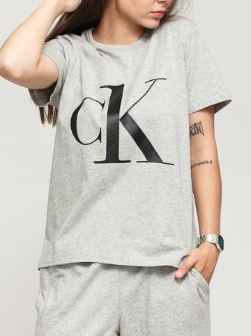Calvin Klein Koszulka w kolorze szarym