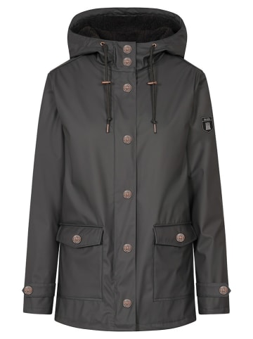 Derbe Regenjacke in Schwarz