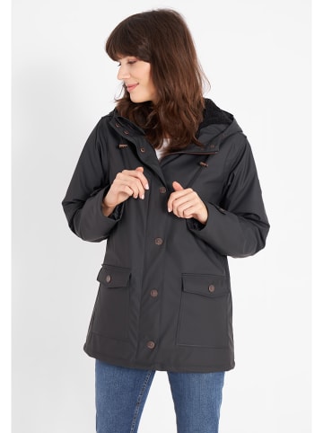 Derbe Regenjacke in Schwarz