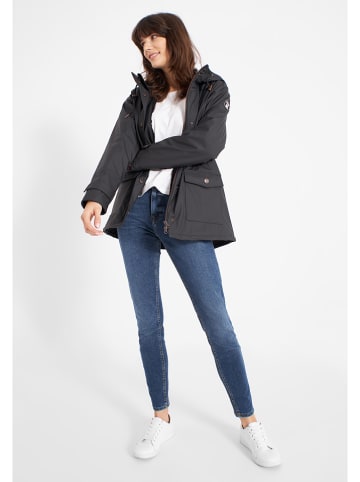 Derbe Regenjacke in Schwarz