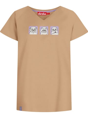 Derbe Shirt beige