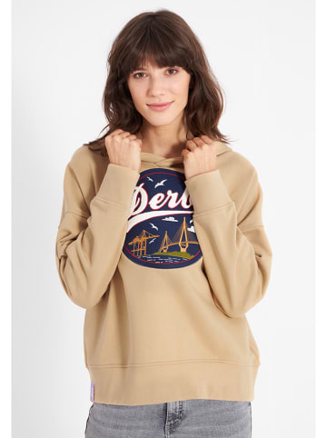 Derbe Hoodie in Beige