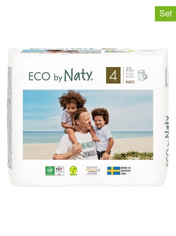 Naty 4-delige set: ecologische luierbroekjes gr. 4 - 4x 22 stuks