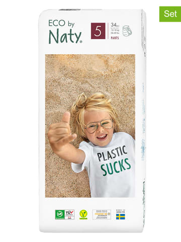 Naty 3-delige set: ecologische luierbroekjes mt. 5 - 3x 34 stuks