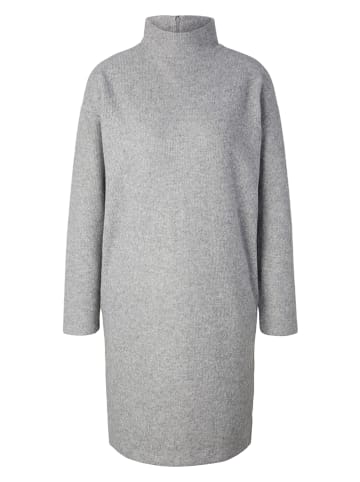 Tom Tailor Gebreide jurk grijs